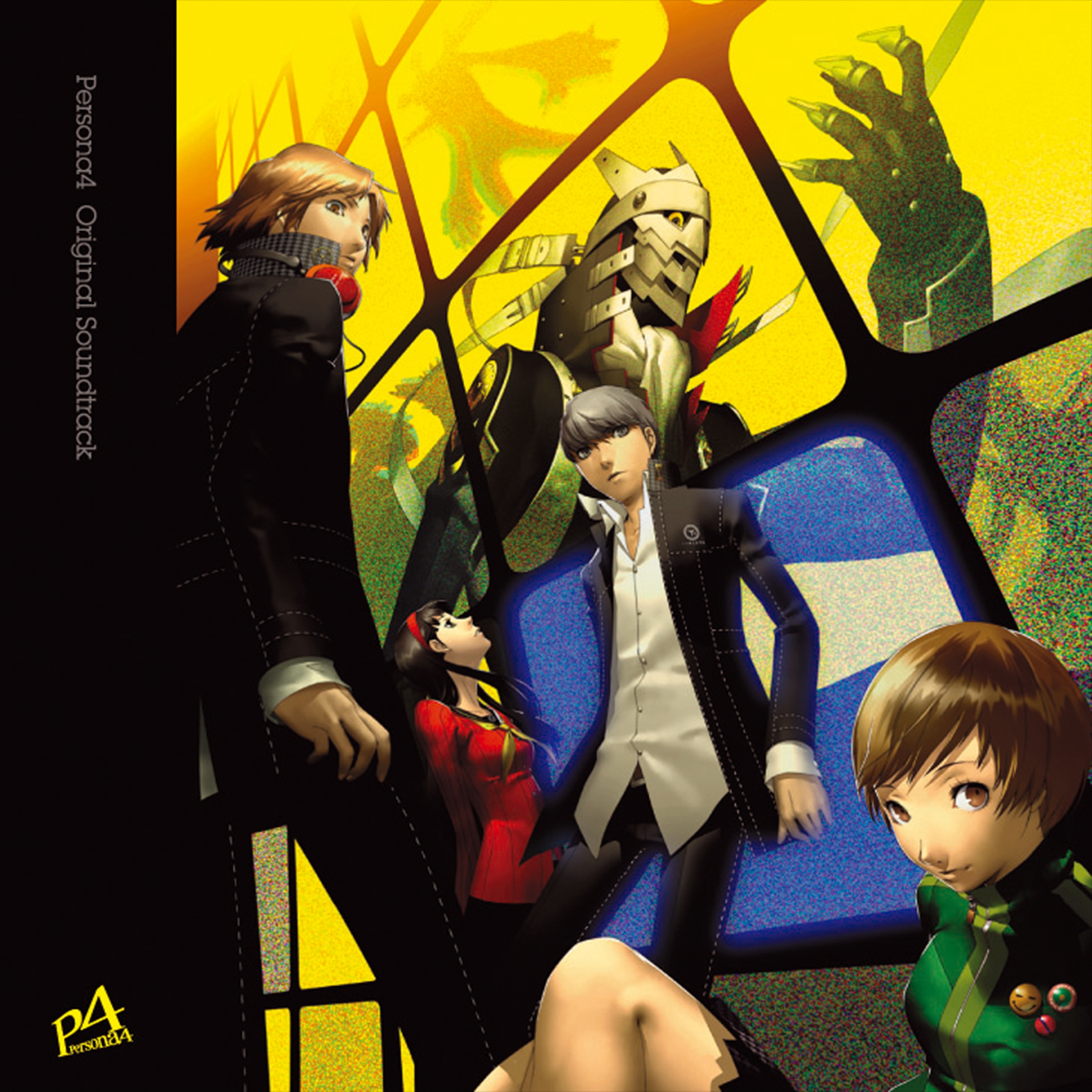 Persona4 CD4枚セット 中古品Blu-ray】persona4(ペルソナ4) the ANIMATION VOLUME.1,2